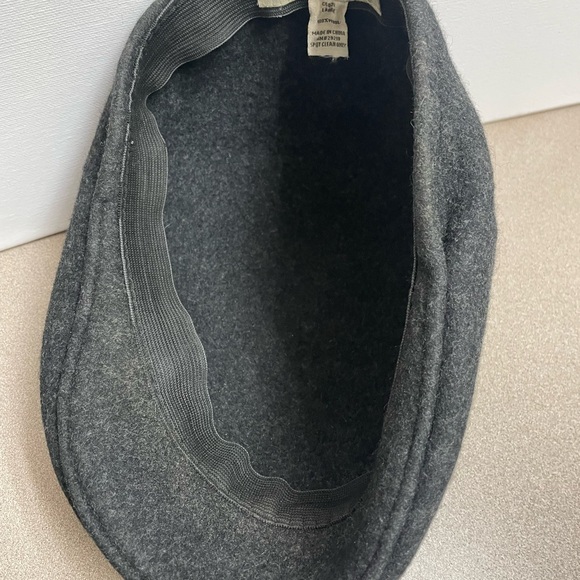 100% Wool Hat Newsboy Cabbie Cap Peaky Blinders Country Gentleman Gray Sz Large - Picture 6 of 9